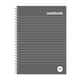 image 1 of Rhino A5 Wirebound 160 Pages 8mm Lined Hardback Notebook