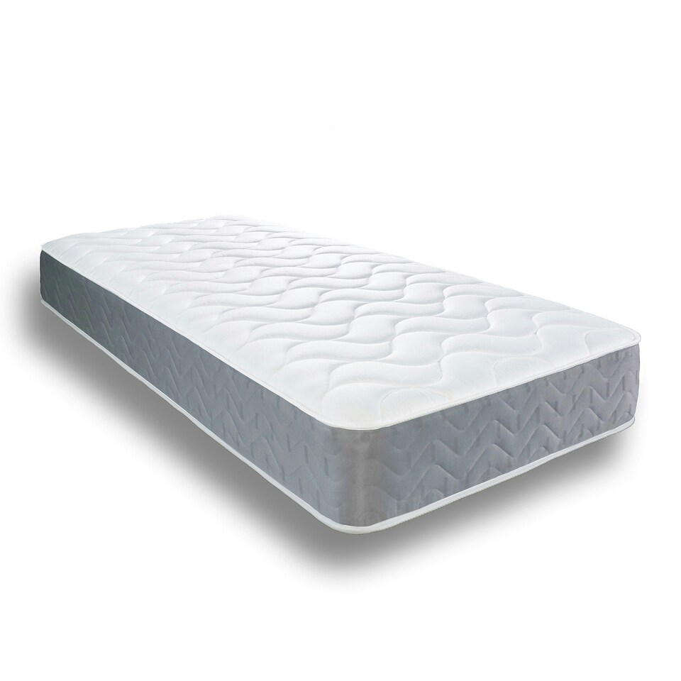 image 1 of Twilight Hybrid Mattress - Soft Firmness Plush Comfort | Grey | Double