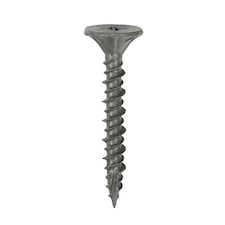 Timco - Drywall Construction Timber Stud Cement Board Screws - PH - Countersunk Wafer - Twin-Cut - Exterior - Silver Organic (Size 4.2 x 32 - 200 Pieces)