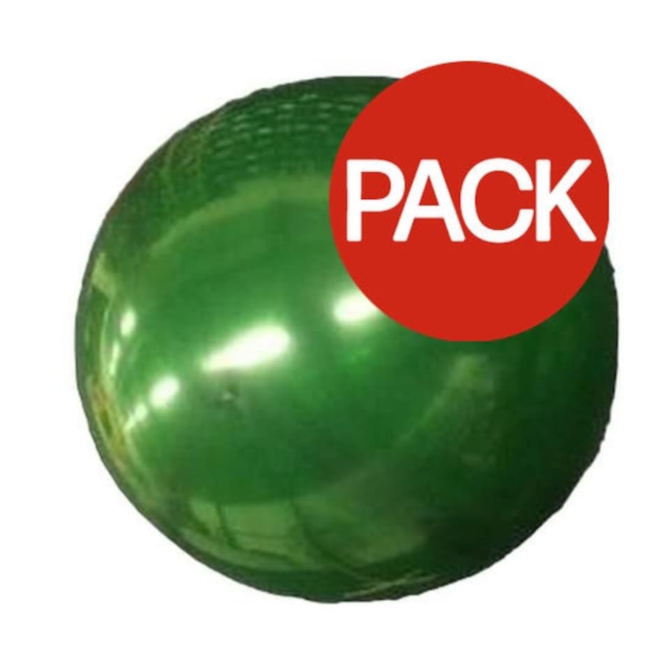 Globos Latex Plain Balloons (Pack of 6) - Dark Green - One Size