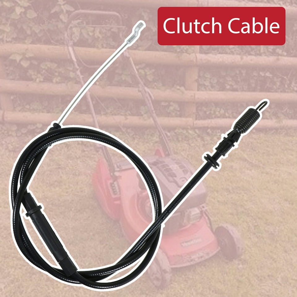 image 1 of SPARES2GO Drive Clutch Cable for Mountfield HW511 S420 S461 S510 S511 PD Lawnmower