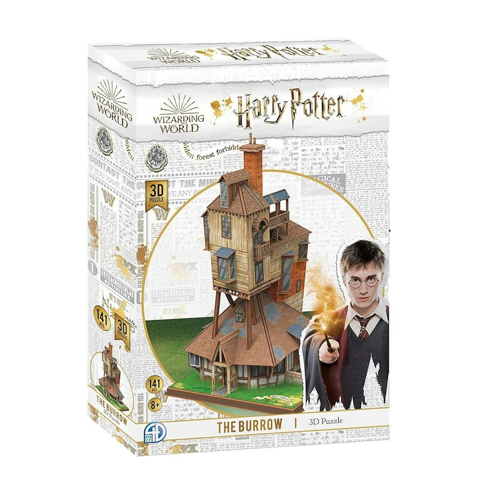image 1 of Harry Potter The Burrow 3D Puzzle