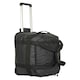 image 2 of Mountain Warehouse Cargo Wheelie Bag Grab Handles Inner Pocket Luggage Carrier Black