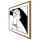 image 5 of Art deco woman (Picture Frame) White | XL