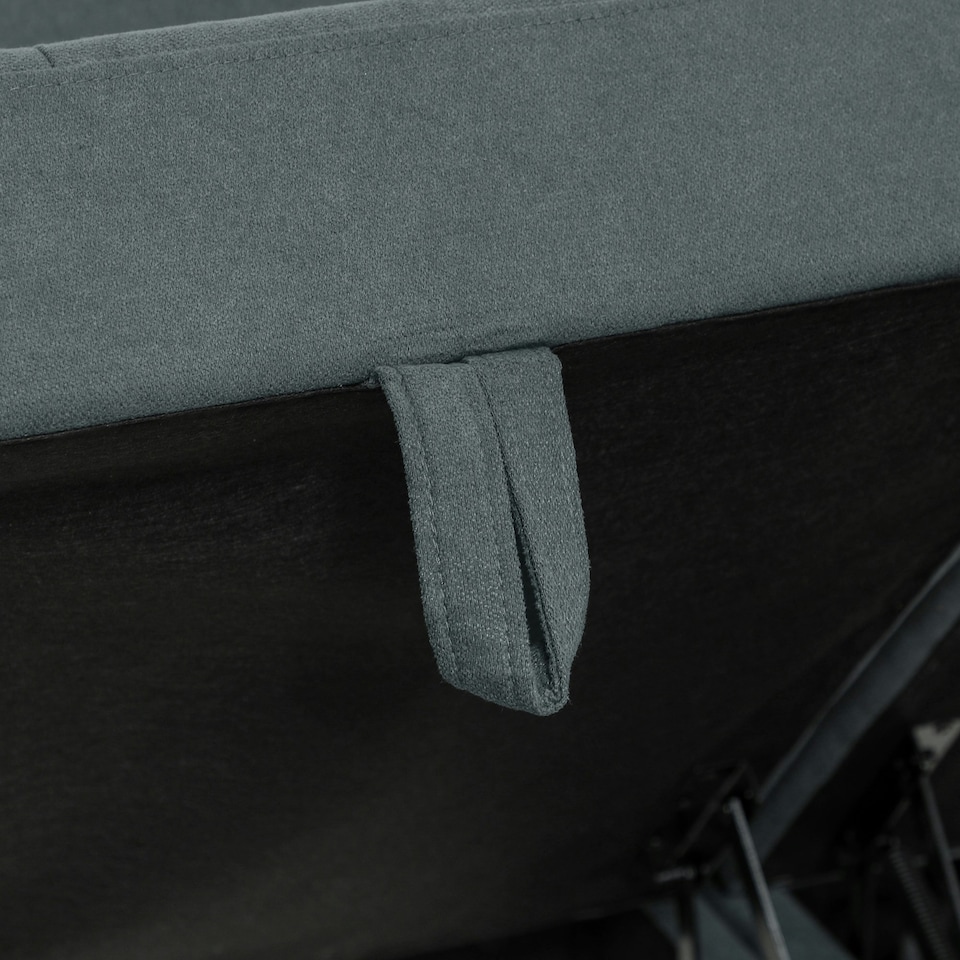 image 1 of HOMCOM Convertible Modular Sectional Sofa w/ Storage Wood Frame Dark Grey | Multi | Three Seater