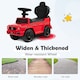 image 8 of COSTWAY 3-in-1 Licensed Mercedes Benz Ride on Push Car Red
