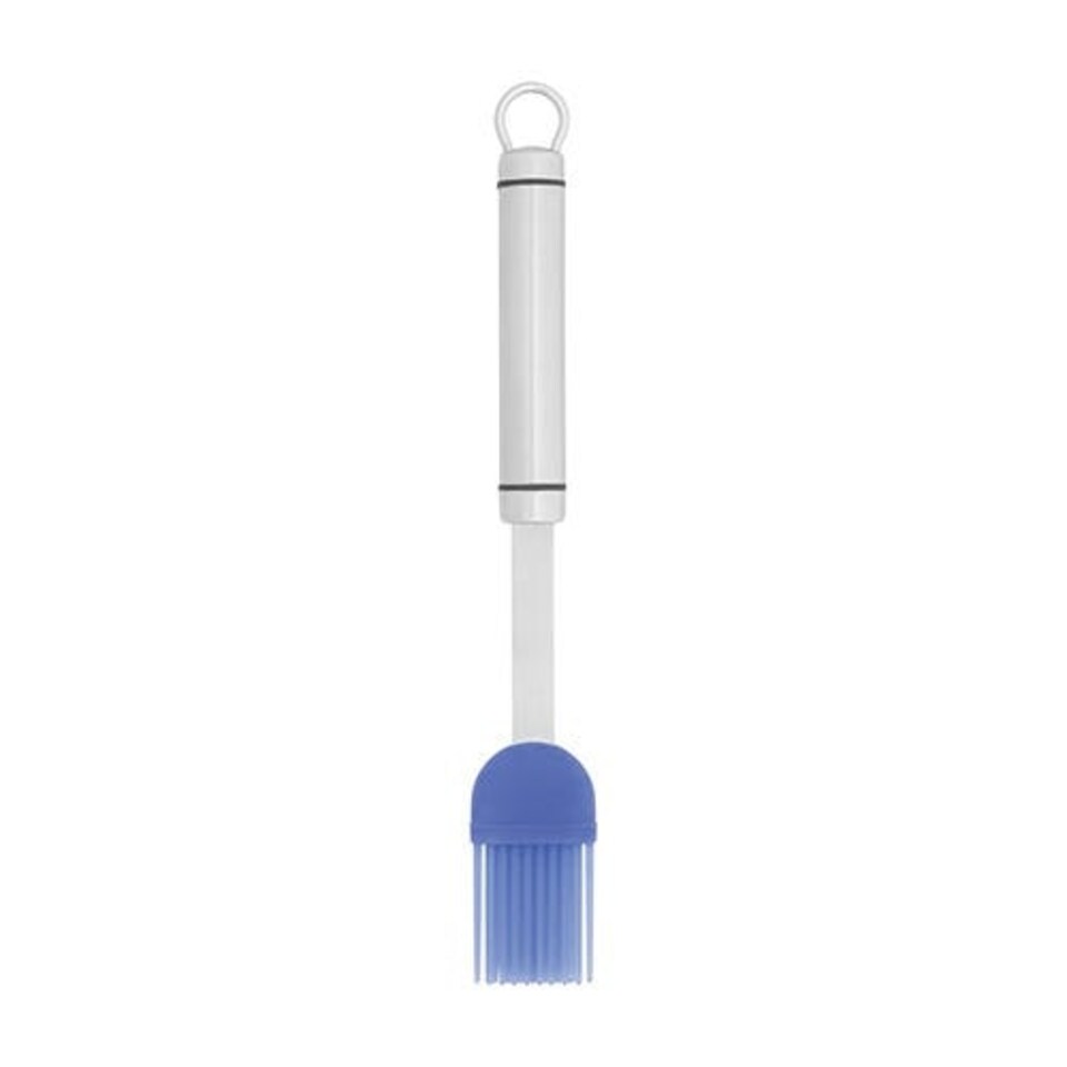 image 1 of Judge Tubular Stainless Steel Silicone Pastry Brush