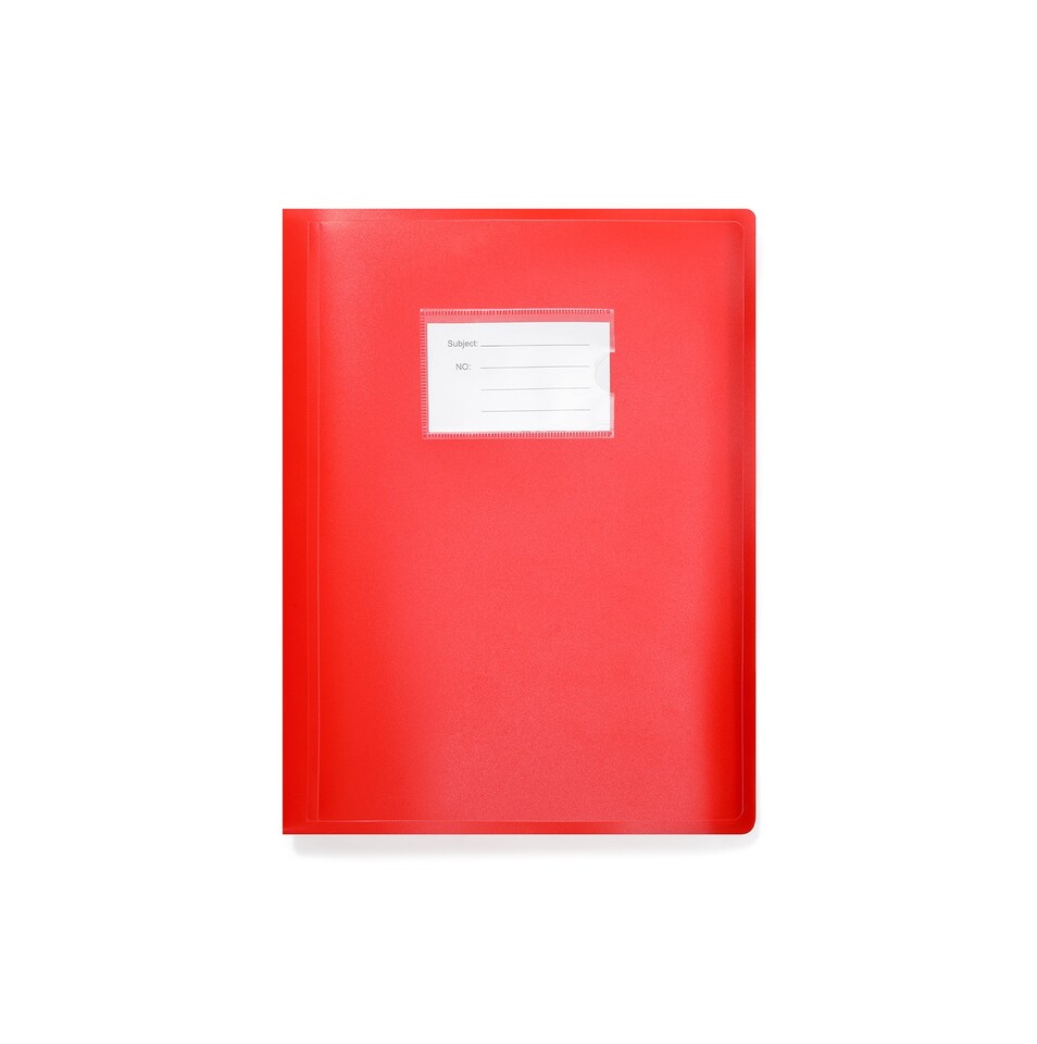image 1 of ARPAN A4 Display Book Folder for School, Filing, Storage, Interviews, CVS & Presentations, Flexible Cover, A4 Display Folder with 104 Pockets 208 Sides
