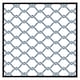 image 2 of Navy chainlink rope (Picutre Frame) Brown | M