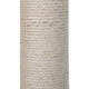 image 9 of PawHut Cat Tree Scratch Post with Bed Hammock Sisal for Indoor Cats Grey