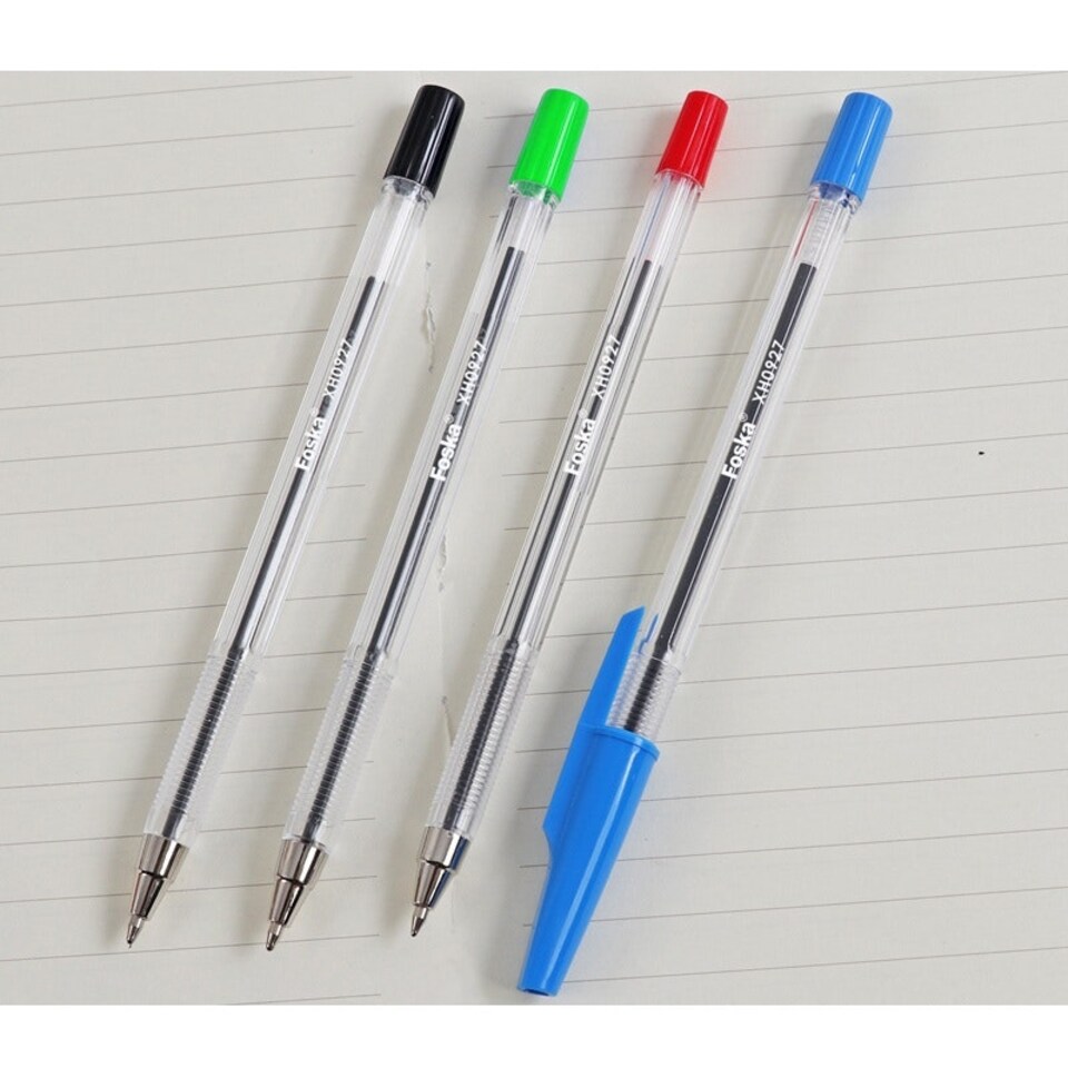 image 1 of Box of 50 Blue Ballpoint Pens 1.0mm Tip