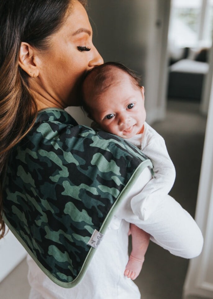 image 1 of Copper Pearl Premium Burp Cloths Diesel 3Pk