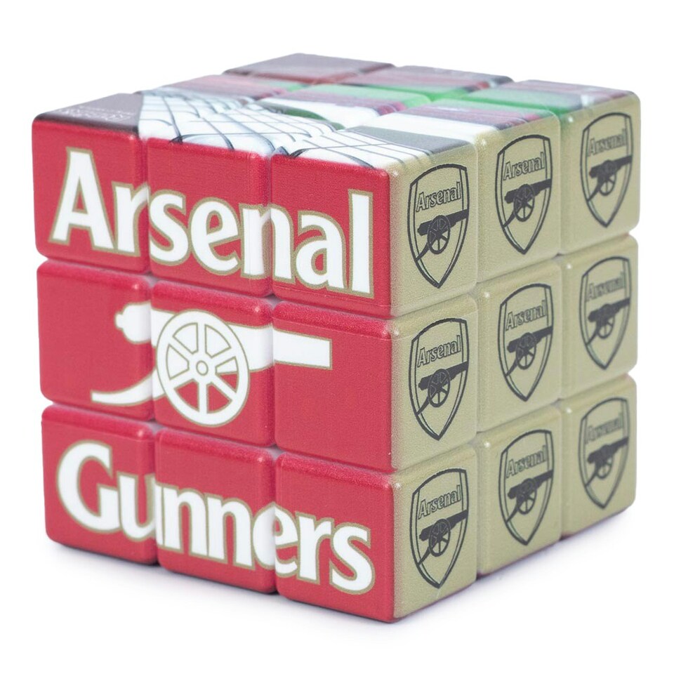 image 1 of Arsenal FC Puzzle Cube - Red/White - One Size