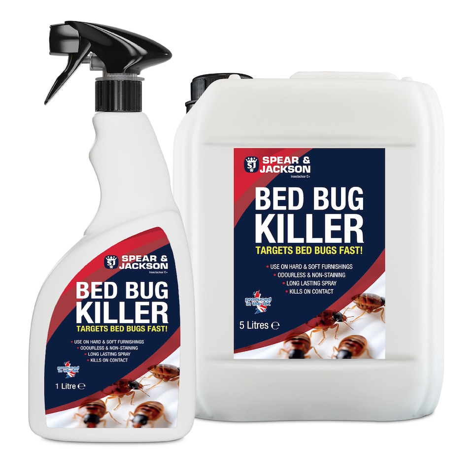 image 1 of Spear & Jackson Bed Bug Killer 5L + 1L - Insecticide against Flying & Crawling insects