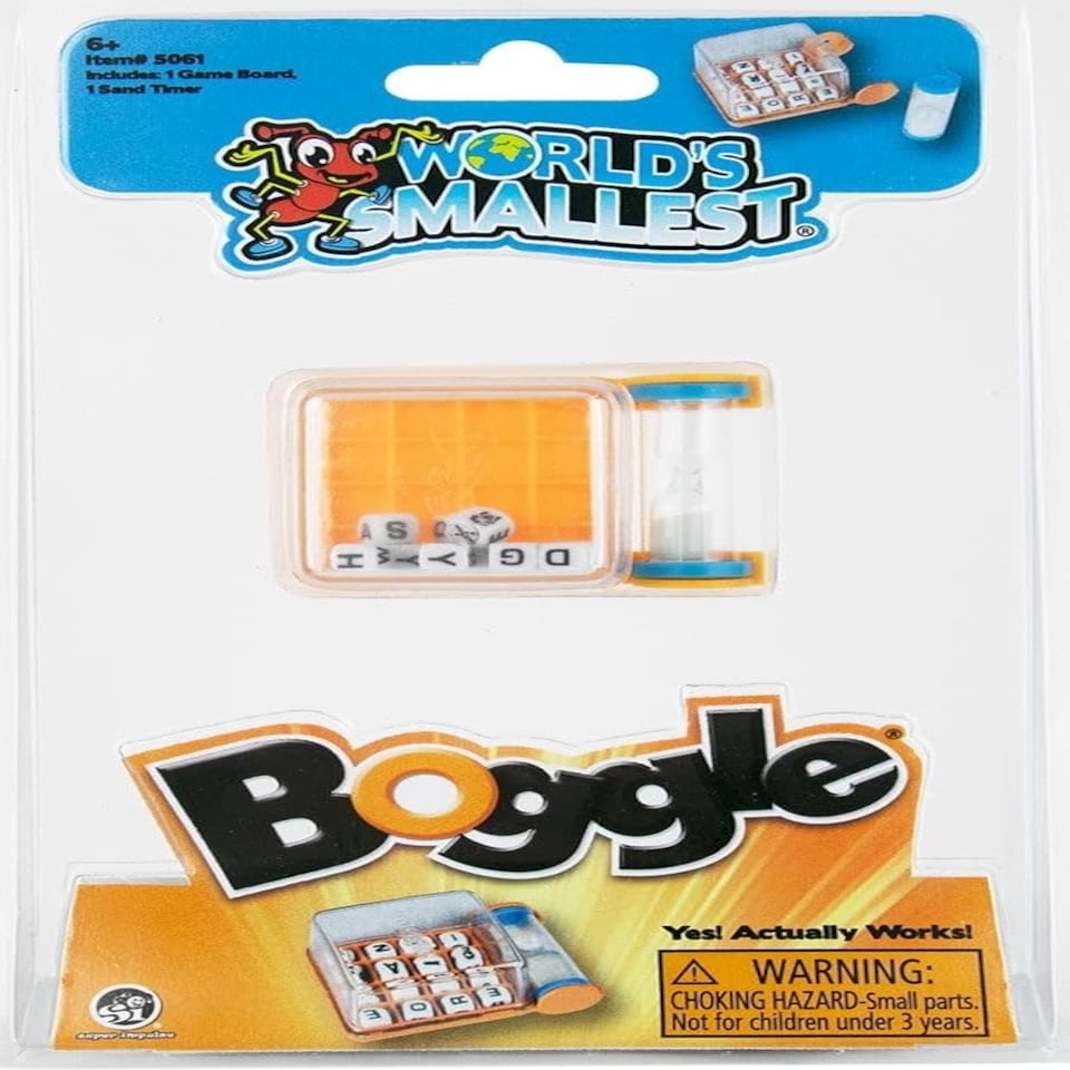 World's Smallest - Boggle - World's Smallest