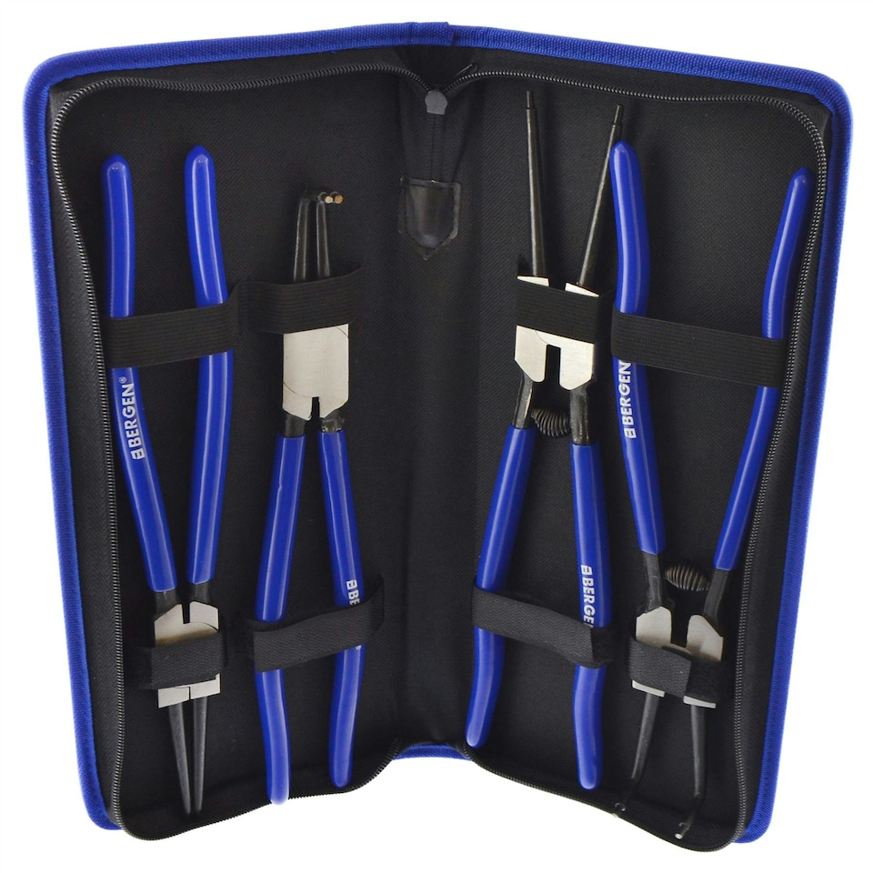 image 1 of Short Combination Cutters Straight & Long Nose Pliers Straight 45 90 degree