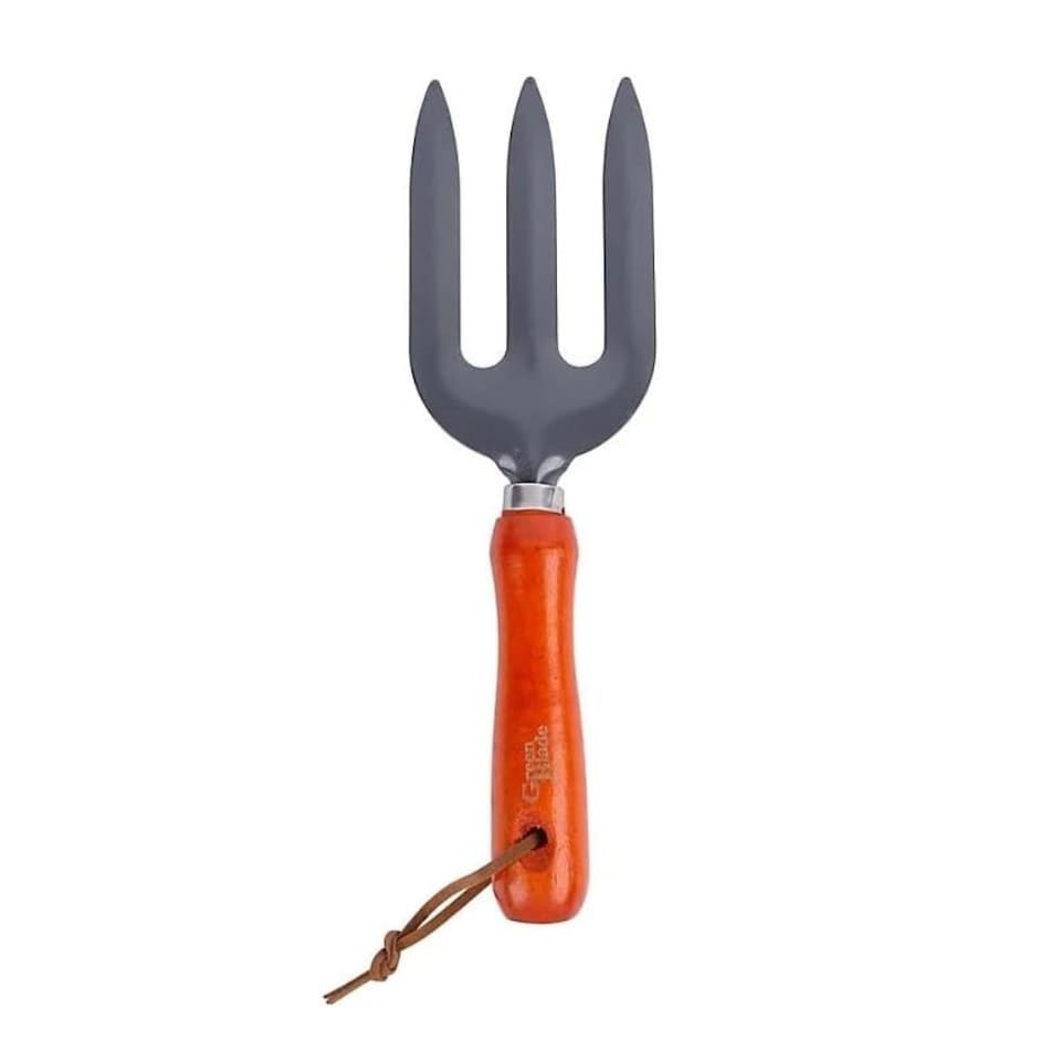 image 1 of Marco Paul Heavy Duty Hand Fork with Wooden Handle