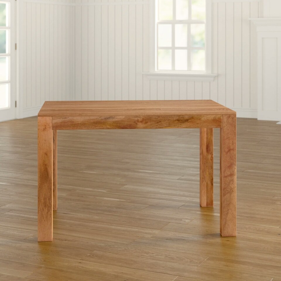 image 1 of Logan Light Mango Large Dining Table 6ft (180cm) Brown