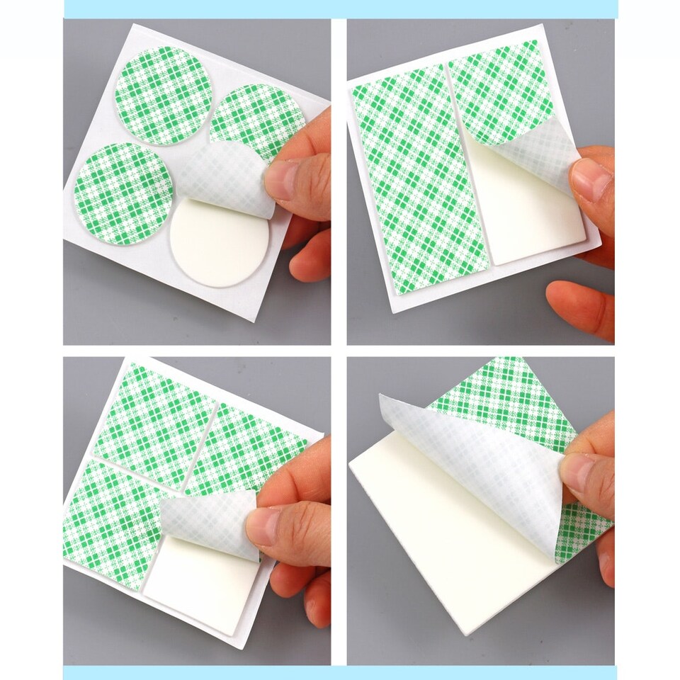 image 1 of Pack of 20 Double Sided Foam Adhesive Tape 27mm