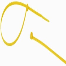 PRO POWER - Cable Ties Yellow 300mm x 4.8mm 100 Pack