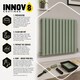 image 5 of Innov8 Coatings Radiator Paint - 750 ml - Sage Green - Satin Finish | Green | Sage Green | 750ml | 1