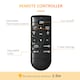 image 5 of HOMCOM 1000W/2000W Electric Wall Fireplace LED Flame Effect Timer Remote Heater