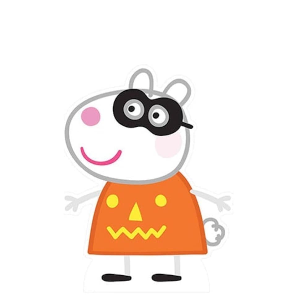Suzy Sheep Peppa Pig Halloween Star Mini Cardboard Cutout 73cm