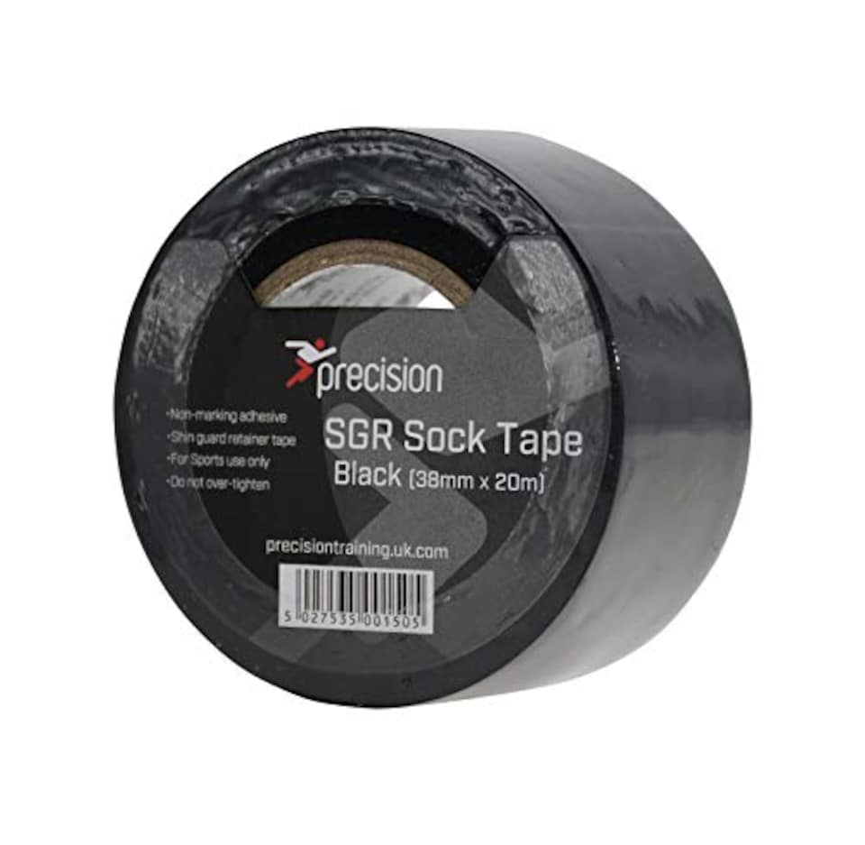 image 1 of Precision Sgr Sock Tape 38mm (Pack Of 5) (Black)