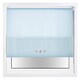 image 1 of FURNISHED Daylight Trimmable Roller Blinds with Triple Diamond Eyelets and Metal Fittings | Blue | Duck Egg Blue | (W) 100cm x (L) 165cm