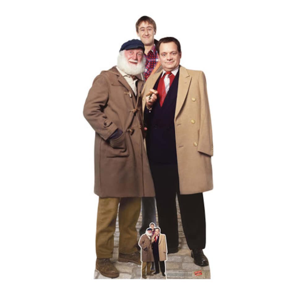 image 1 of Albert, Rodney and Del Boy Only Fools and Horses Lifesize Cardboard Cutout 191cm
