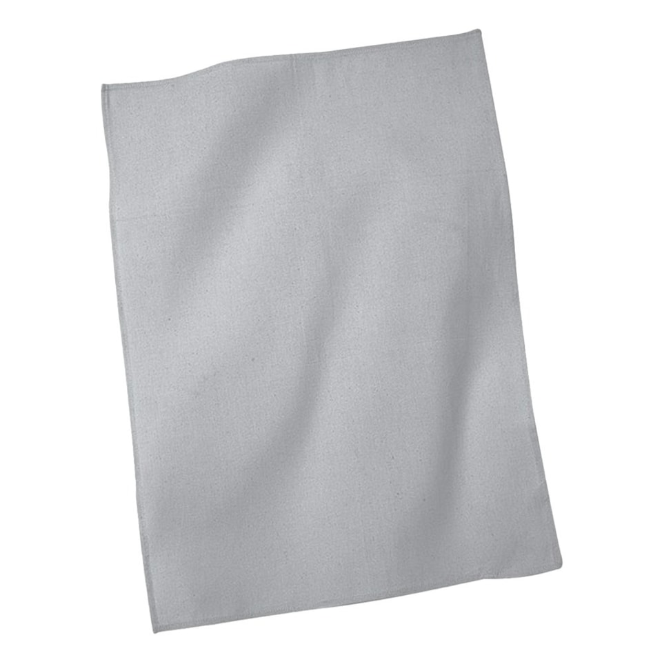 Westford Mill Tea Towel - Pure Grey - One Size Grey
