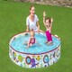 image 3 of Bestway Kids Paddling Pool Rigid Multicolour Octopus Swimming Pool for Garden Play Fun