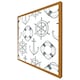 image 5 of Anchor & wheel (Picture Frame) White | XL