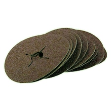 10pc 115mm (4.5") Fibre Discs 36 Grit Abrasive Sanding Disc Wood Metal Masonry