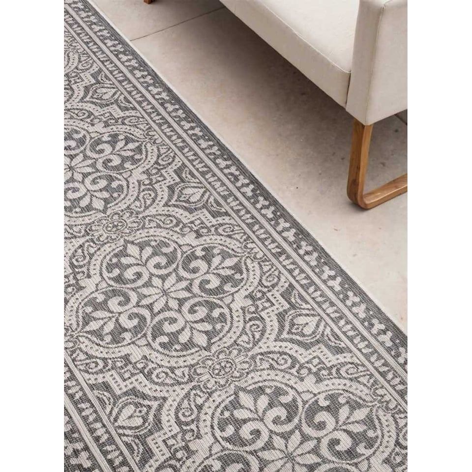image 1 of The Rugs Rosel Reversible Rug – Indoor Outdoor Vintage Flat Woven Low Pile