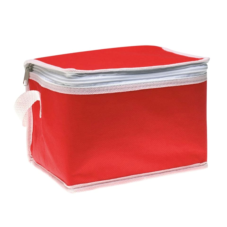 image 1 of MidOcean Promocool Non-Woven Cooler Bag - Red - One Size Red