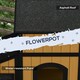 image 10 of PawHut Wooden Outdoor Cat House w/ Flower Pot, Windows, Multiple Entrances Yellow