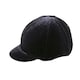 image 2 of Shires Velveteen Hat Cover - Black - 53cm - 57cm | Black | 53-57cm