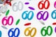 image 3 of 60th Birthday Confetti Multicolour 2 pack x 14 grams birthday decoration Foil Metallic 2 pack