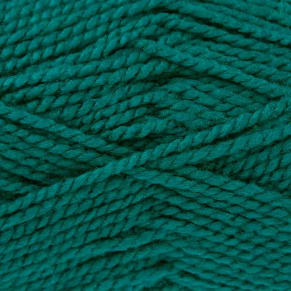 King Cole Turquoise Big Value Chunky Yarn (Value Pack 12 x 100g Balls) For Crochet, Knitting - 152m per ball