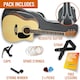 image 9 of MX by 3rd Avenue Cutaway Acoustic Guitar Pack | Orange