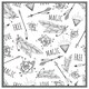 image 1 of Tribal feathers arrows and diamonds (Picture Frame) Grey | XS