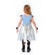 image 2 of Bristol Novelty Miss Halloween Gothic Costume - Blue/Silver/Black - 5-6 Years 5