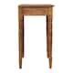 image 8 of Artisan Furniture Solid Wood Oakish Turned Leg Writing Desk