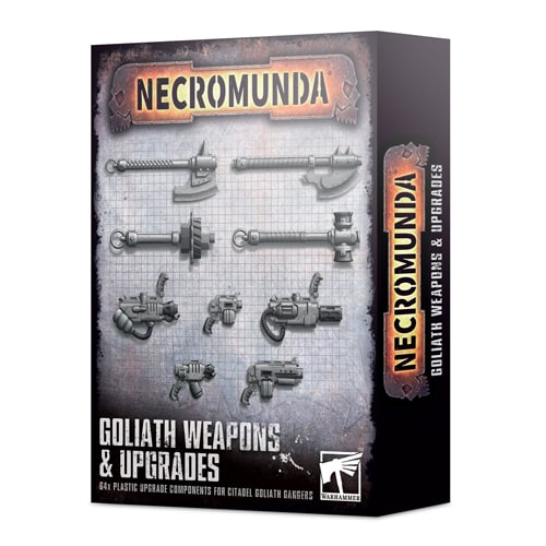 Necromunda: Goliath Weapons & Upgrades - Brand New