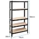image 9 of Wistows Boltless Garage Shelving Rack - Set of 2