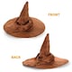 image 6 of Brown Wizard Hat – Magical Fancy Dress Accessory Brown | One Size