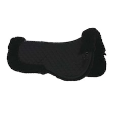 Woof Wear Sheepskin Half Pad Black | Size: Large
Colour: Black