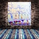 image 3 of Blue Trees (Canvas Print) 24" x 16"