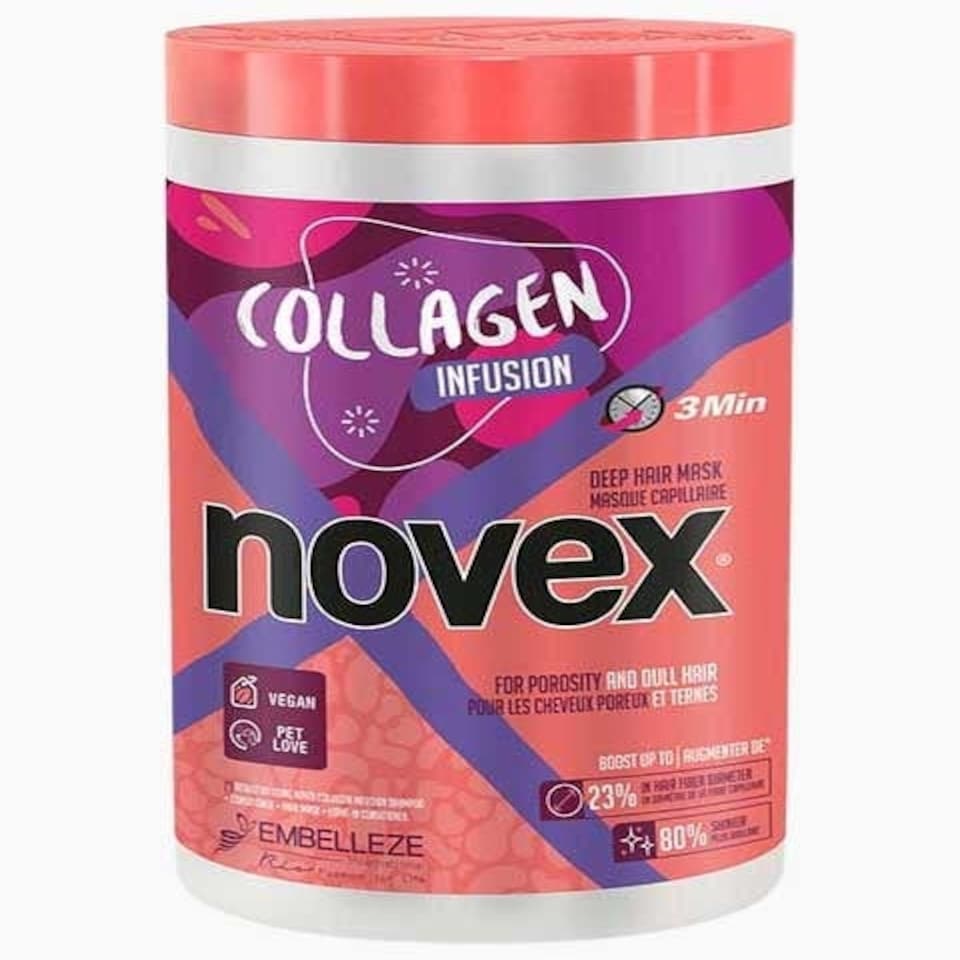 Novex Collagen Infusion 3 Min Deep Hair Maks 1 kg